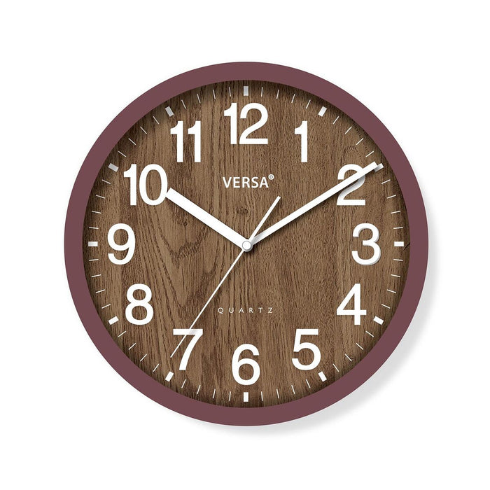 Reloj de Pared Versa Plástico 4,8 x 31 x 31 cm