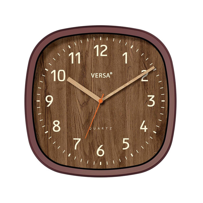 Reloj de Pared Versa Plástico 4,8 x 31 x 31 cm