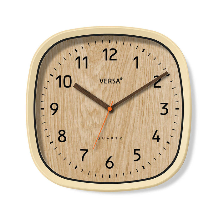 Reloj de Pared Versa Plástico 4,8 x 31 x 31 cm