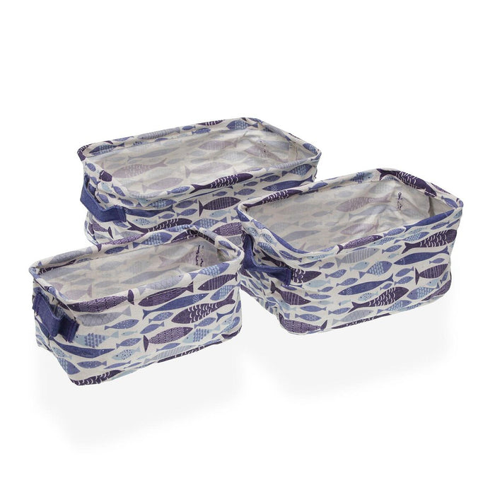 Set de basket Versa Aqua 2 18 x 14 x 28 cm