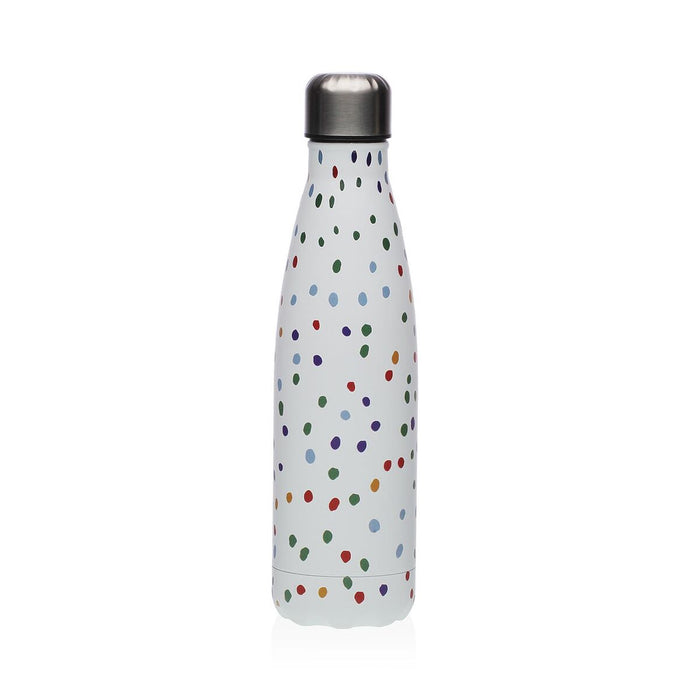Botella de Agua Versa Dotty Acero 7 x 27 x 7 cm