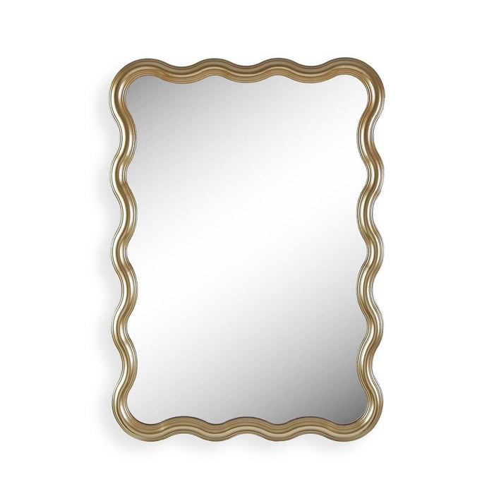 Espejo de pared Versa Dorado 2,6 x 70,2 x 50,2 cm