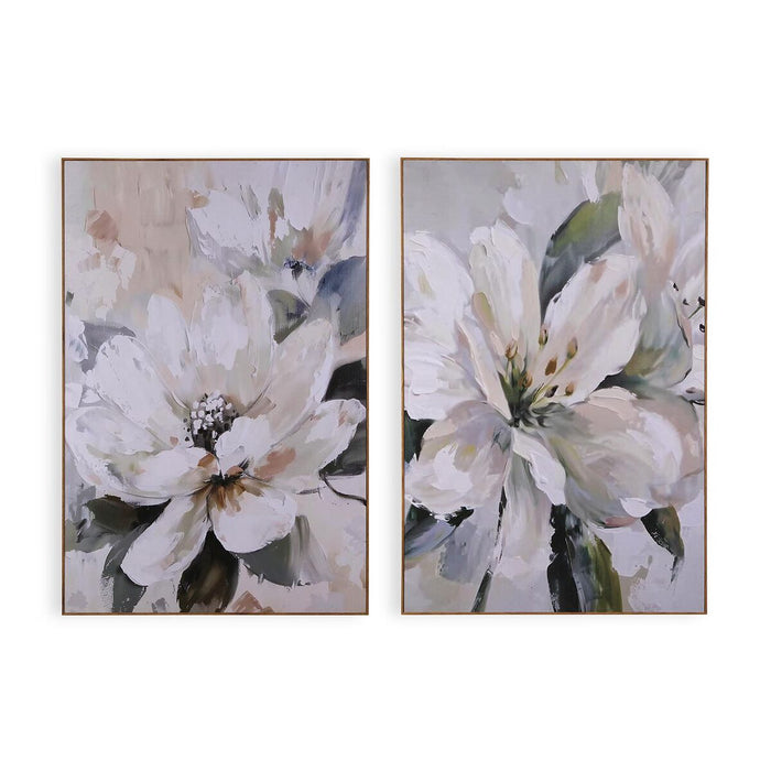 Cuadro Versa Lienzo 2,5 x 90 x 60 cm Flores