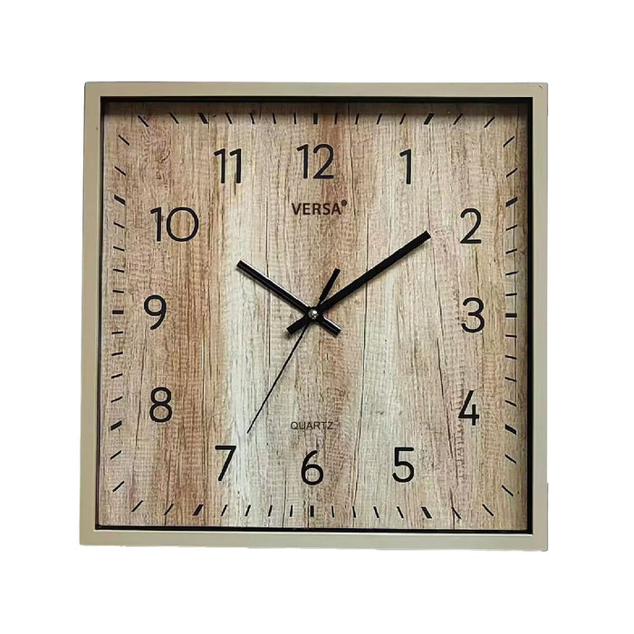 Reloj de Pared Versa Plástico 4,7 x 30,8 x 30,8 cm