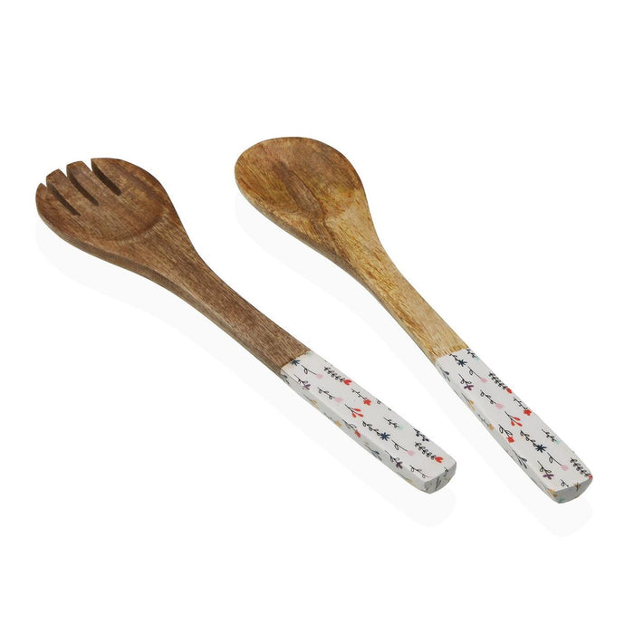 Set de Utensilios para Cocina Versa Blume Madera de mango 6 x 1 x 30 cm