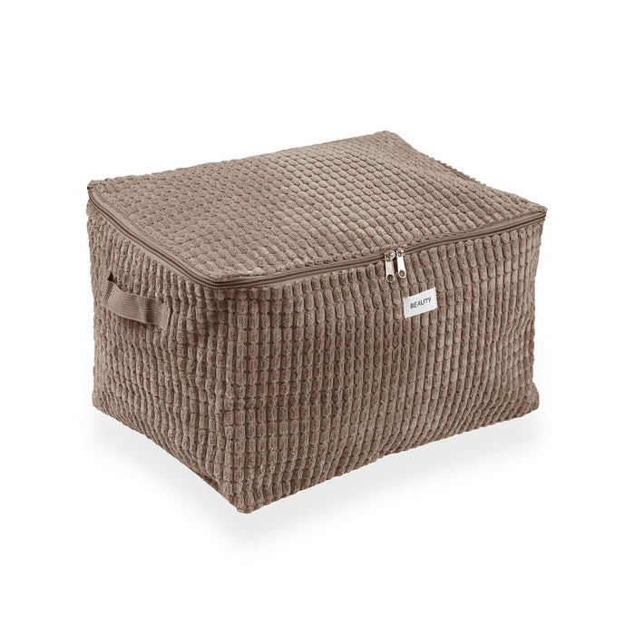 Caja de Almacenaje Versa Corduroy 38 x 26 x 26 cm