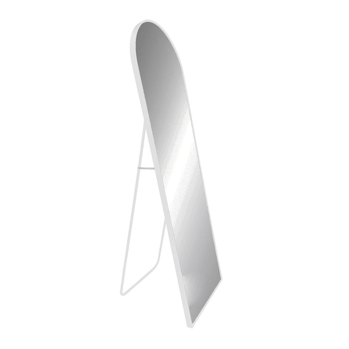 Free standing mirror Versa White Crystal 2,5 X 150 X 40 CM