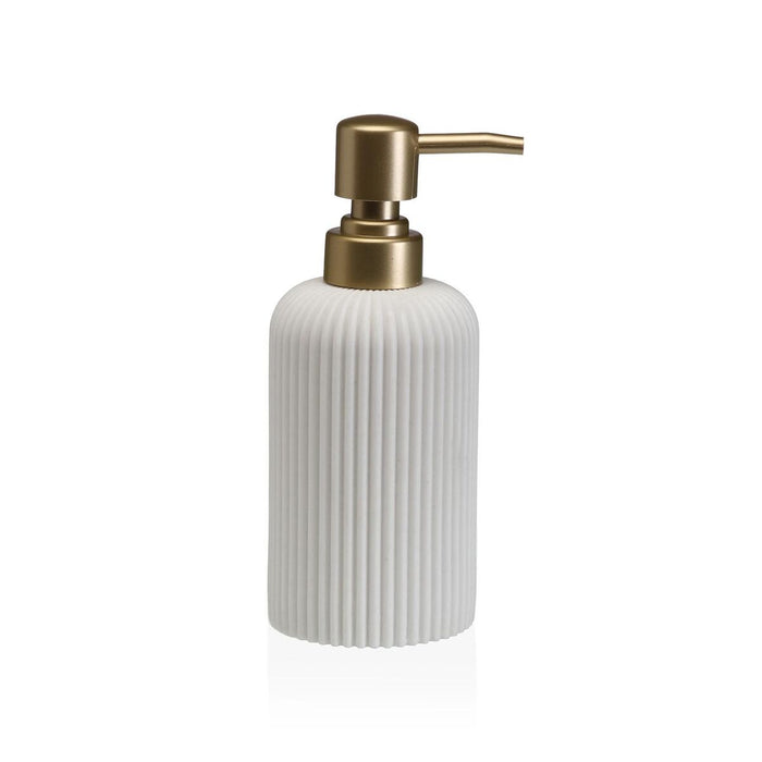 Dispensador de Jabón Versa Tahoe Blanco Resina 7 x 17,5 x 7 cm