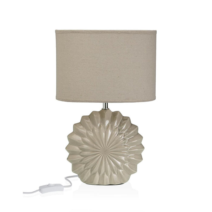 Lámpara de mesa Versa Ashta Beige