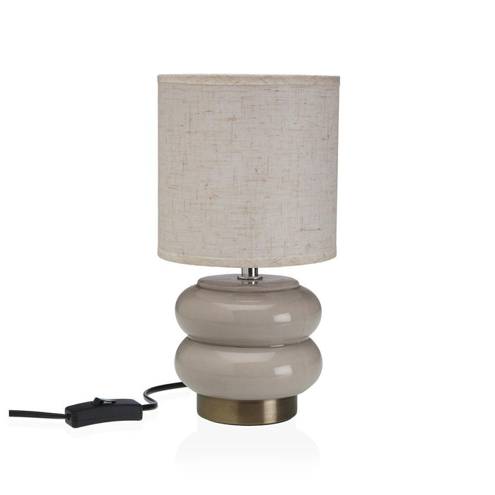 Lámpara de mesa Versa Onkara Beige