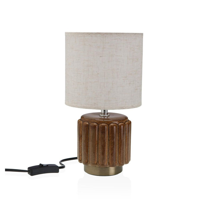Lámpara de mesa Versa Mehara Marrón