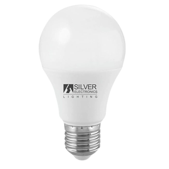 Bombilla LED Silver Electronics ECO ESTANDAR E27 Blanco