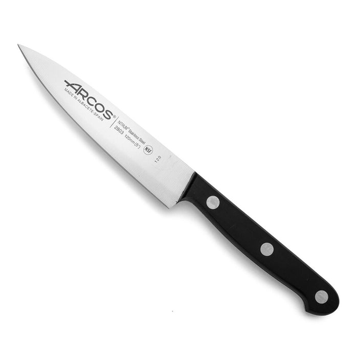 Cuchillo de Cocina Arcos serie universal Negro Acero 12 cm