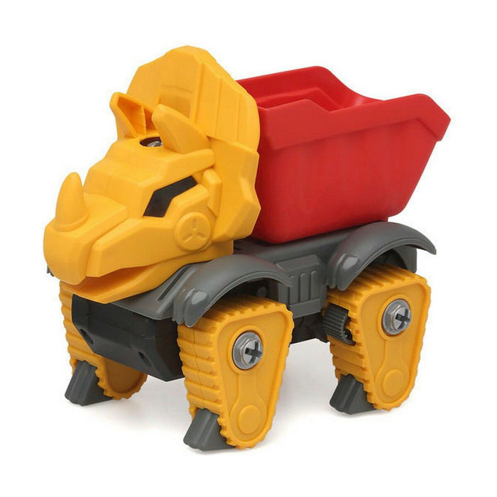 Camión Dinosaur Amarillo 26 x 21 cm