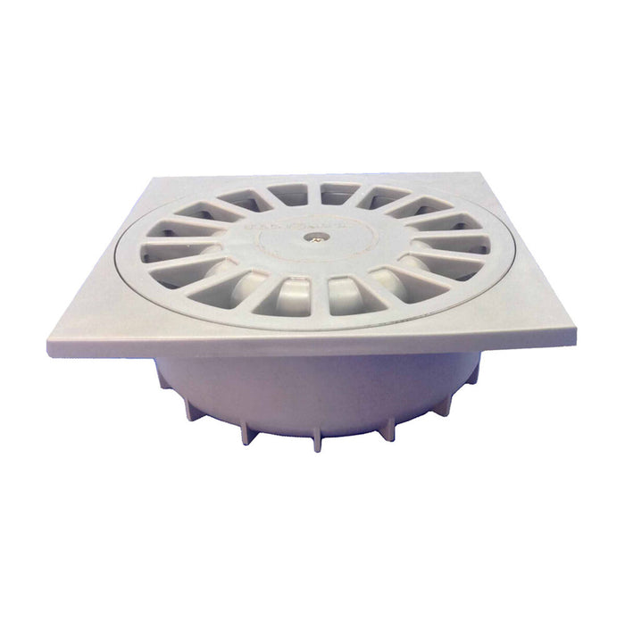Sumidero Tecnoagua T-88 PVC 25 x 25 x 7 cm Ø 11 - 9 cm