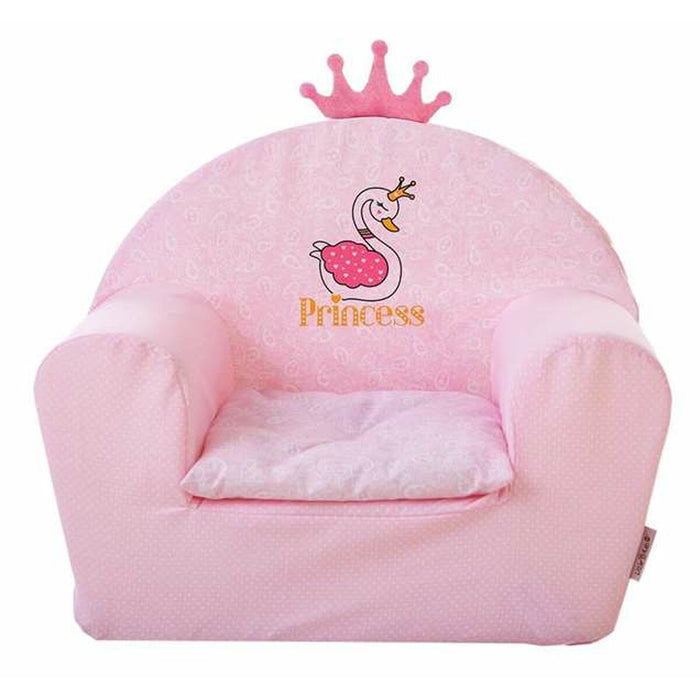 Sillón Infantil Princess Rosa Infantil