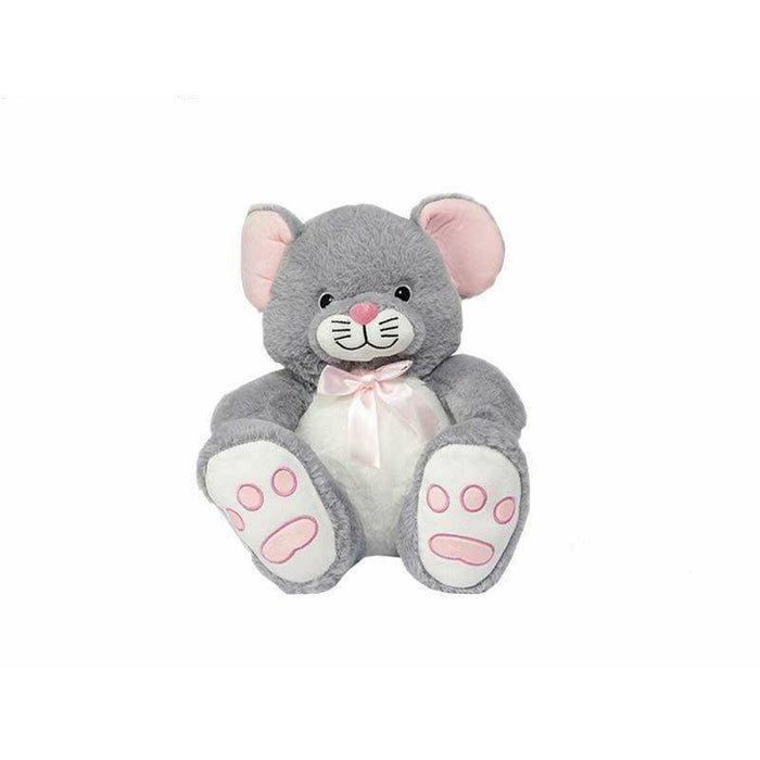 Fluffy toy Artesanía Beatriz Grey 45 cm Rat