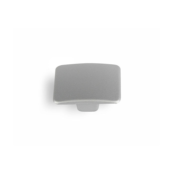 Pomo Rei 782 Plateado Metal 37 x 37 mm 4 Piezas