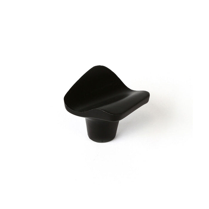 Pomo Rei 749 Negro Metal 32 x 31 mm 4 Piezas