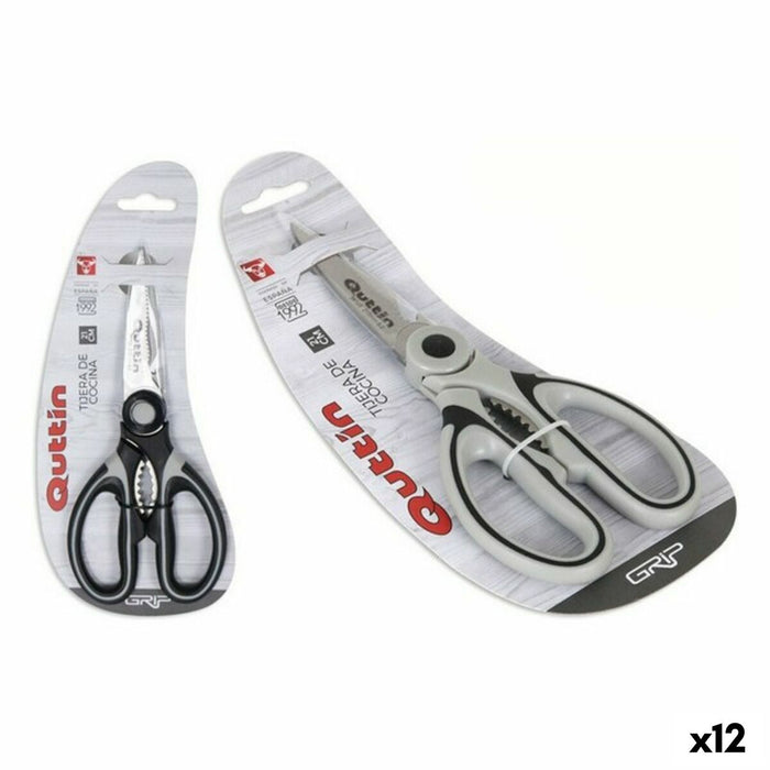Ciseaux de Cuisine Quttin 50613 Acier inoxydable 21 x 9,5 cm Cuisine (12 Unités)