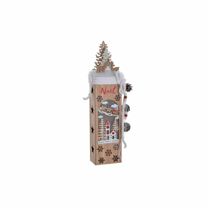 Décoration lumineuse DKD Home Decor Naturel Arbre Père Noël 11 x 7 x 50 cm