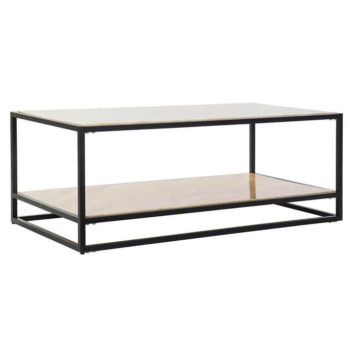 Side table DKD Home Decor Steel Silver MDF Wood (120 x 60 x 45 cm)