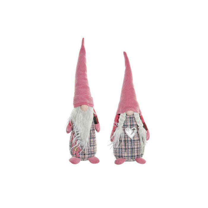 Adorno Navideño DKD Home Decor Poliéster (15 x 13 x 45 cm) (2 pcs)
