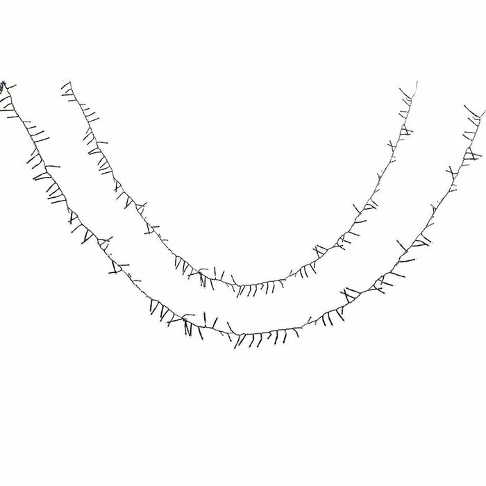 Strip of lights DKD Home Decor Yellow White LED (2 Units)