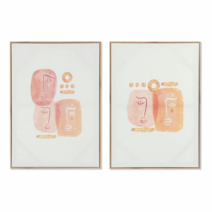 Canvas DKD Home Decor polystyrene Canvas 50 x 3 x 70 cm