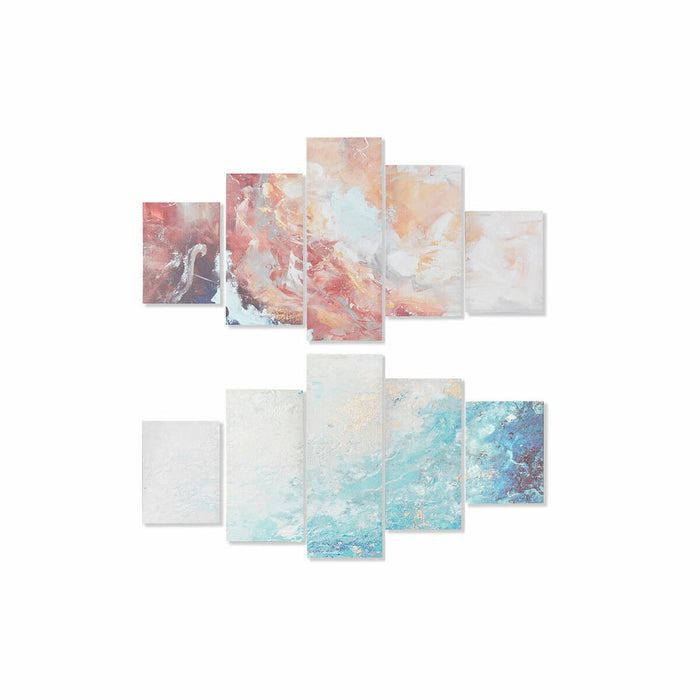 Canvas DKD Home Decor Pinewood Canvas 150 x 2 x 80 cm