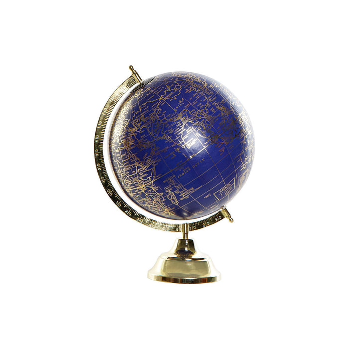 Mappamondo DKD Home Decor Azzurro Dorato Metallo 27 x 25 x 36 cm
