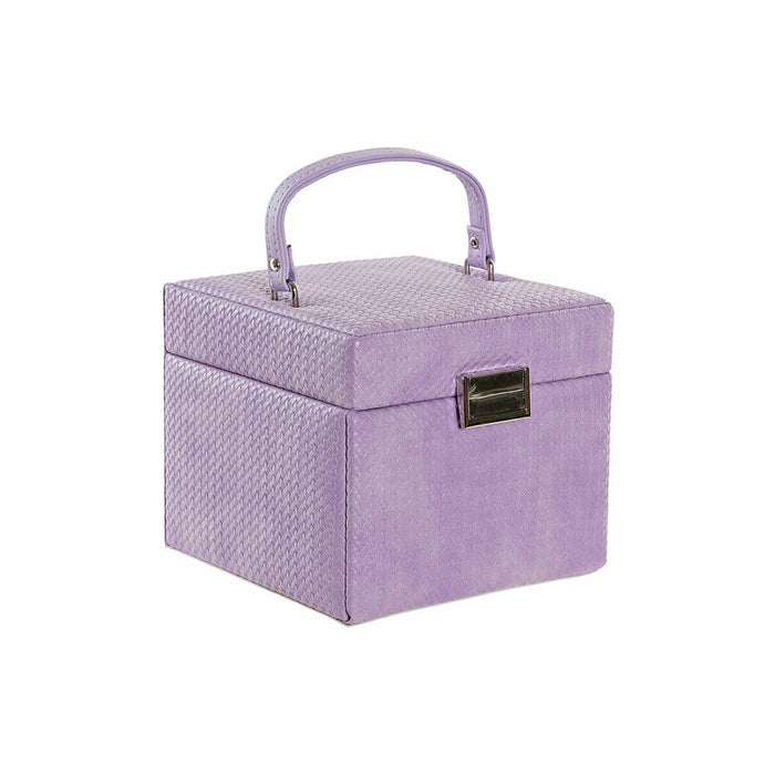 Jewelry box DKD Home Decor Polyurethane Romantic (15 x 15 x 13 cm)