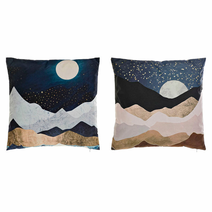 Cojín DKD Home Decor Luna (2 Unidades) (45 x 10 x 45 cm)