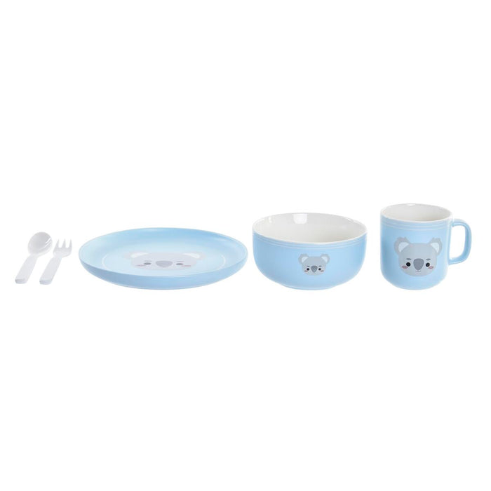 Ensemble Vaisselle pour Enfants DKD Home Decor Koala