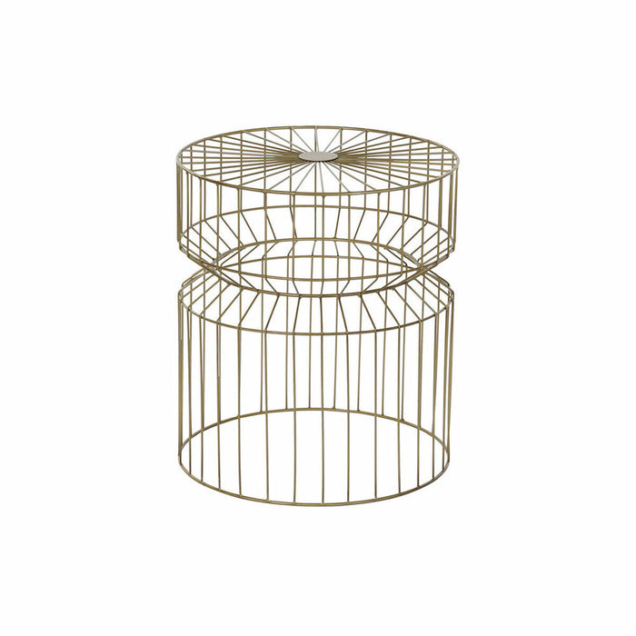 Consola DKD Home Decor Dorado Metal 40,5 x 40,5 x 46 cm