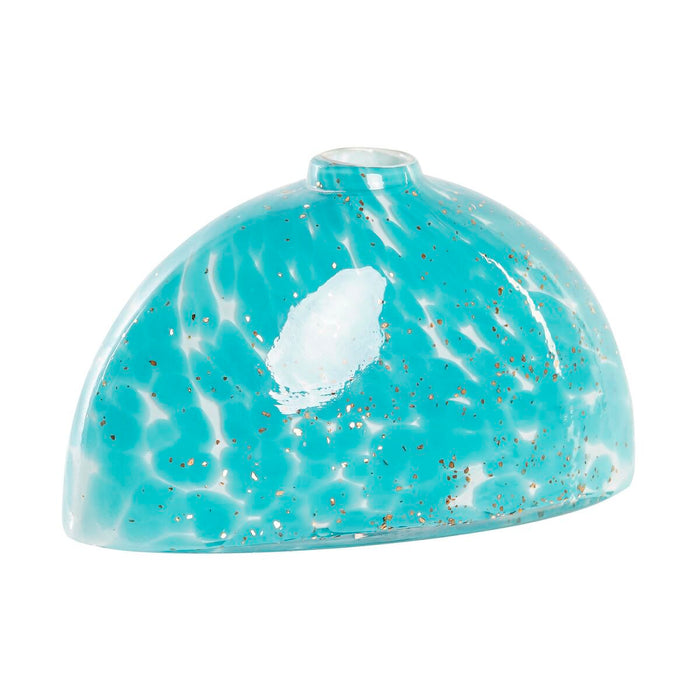 Jarrón DKD Home Decor Azul Cristal Mediterráneo 20 x 9,5 x 12 cm