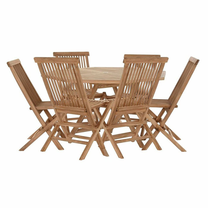 Table set with chairs DKD Home Decor 90 cm 120 x 120 x 75 cm  