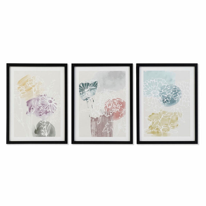 Painting DKD Home Decor polystyrene MDF Wood 30 x 3 x 40 cm