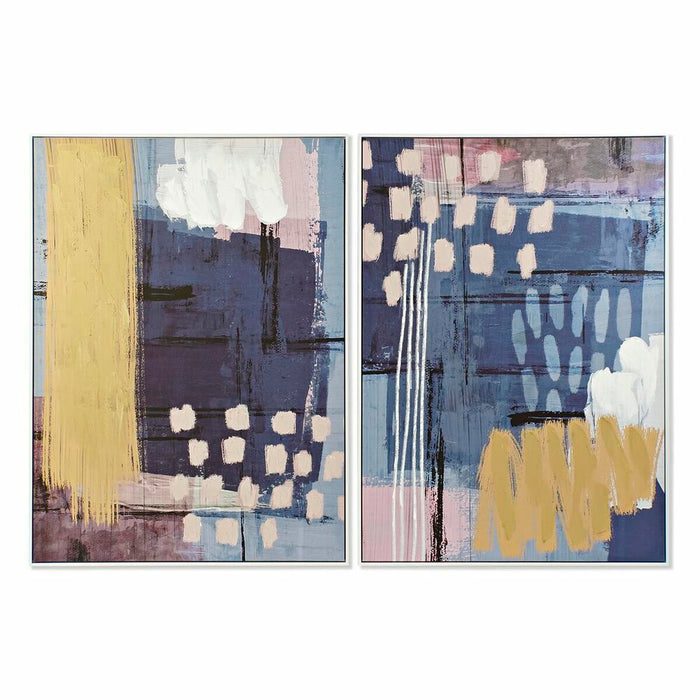 Canvas DKD Home Decor polystyrene Canvas 103,5 x 4,5 x 144 cm
