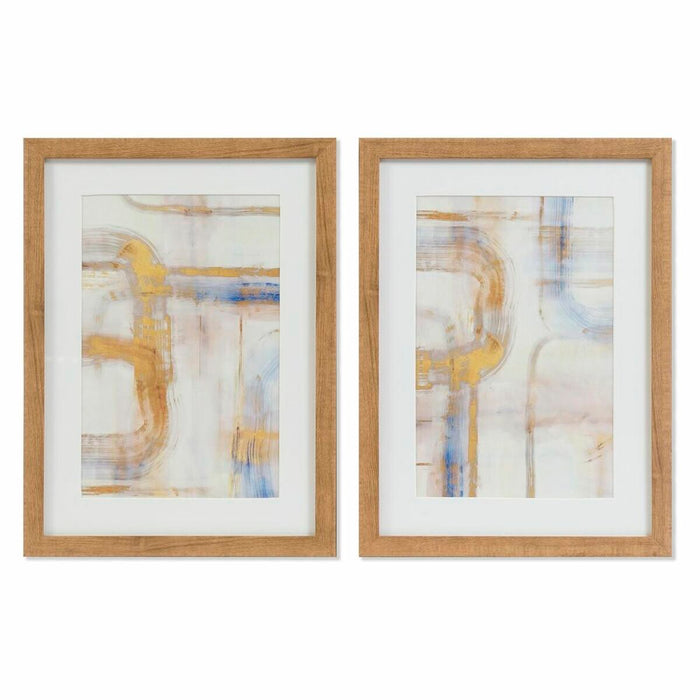Cadre DKD Home Decor Verre polystyrène 30 x 3 x 40 cm