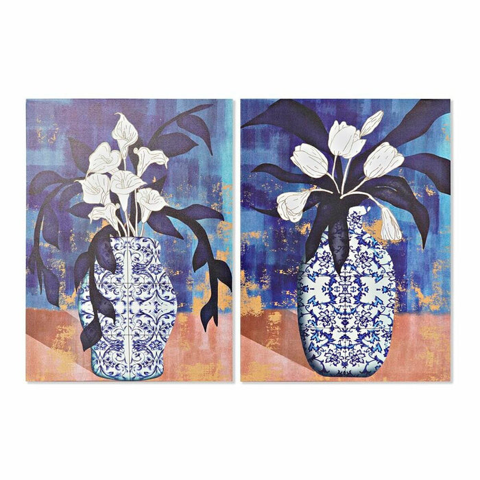 Toile DKD Home Decor Pin Toile 50 x 1,8 x 70 cm