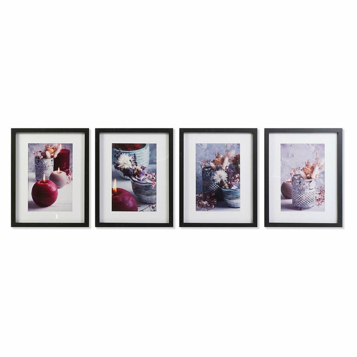 Cuadro DKD Home Decor (35 x 2,5 x 45 cm) (35 x 2 x 45 cm) (4 Unidades)