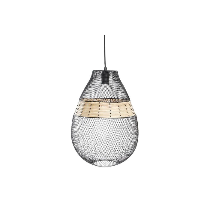 Suspension DKD Home Decor Noir Métal Marron 50 W 32 x 32 x 43 cm