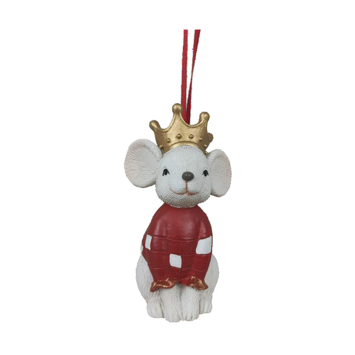 Adorno Navideño DKD Home Decor Resina Animales (4,5 x 4 x 7 cm) (6 Unidades)