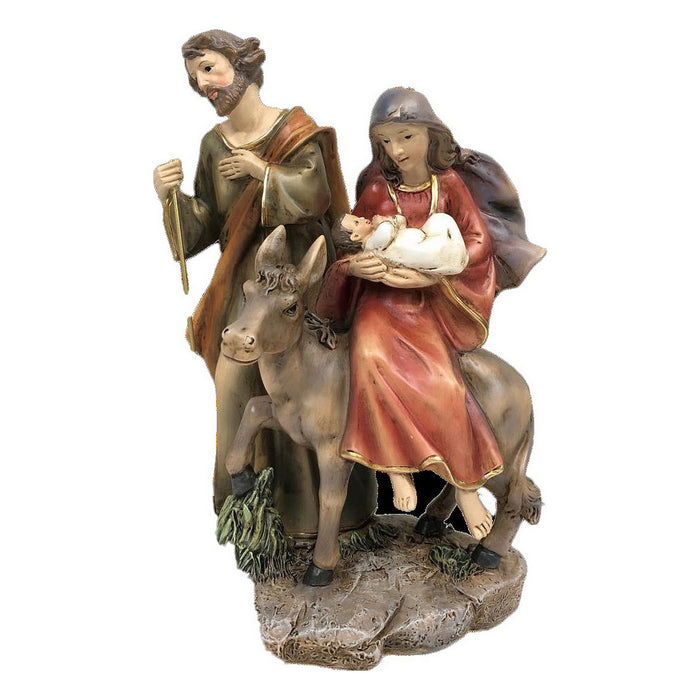 Belén de Navidad DKD Home Decor Resina (2 Unidades) (12 x 12 x 21 cm)
