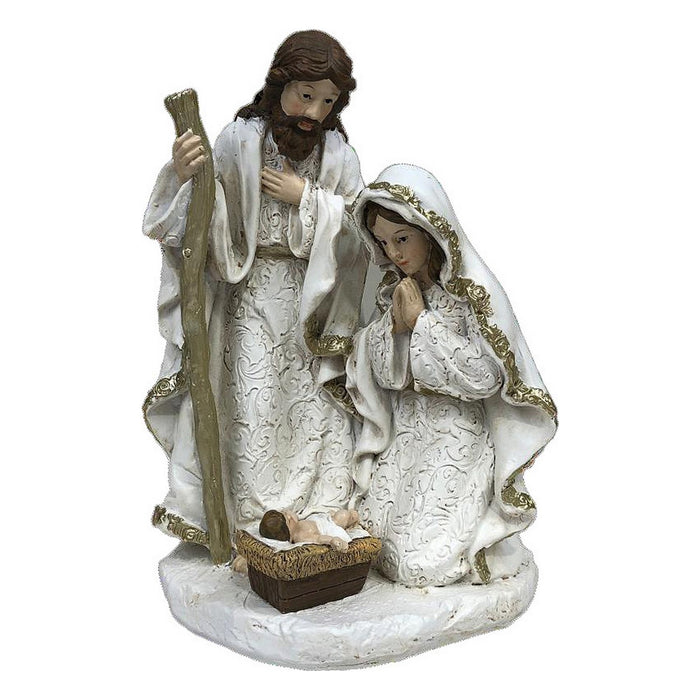 Belén de Navidad DKD Home Decor Resina (2 Unidades) (12 x 10 x 19 cm)