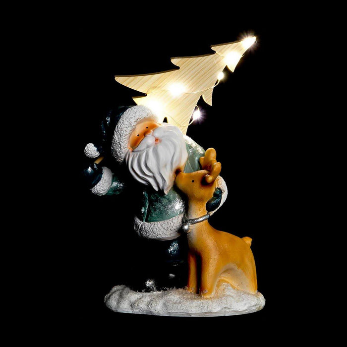 Adorno Navideño DKD Home Decor Resina (18 x 11 x 23,5 cm) (3 Unidades)