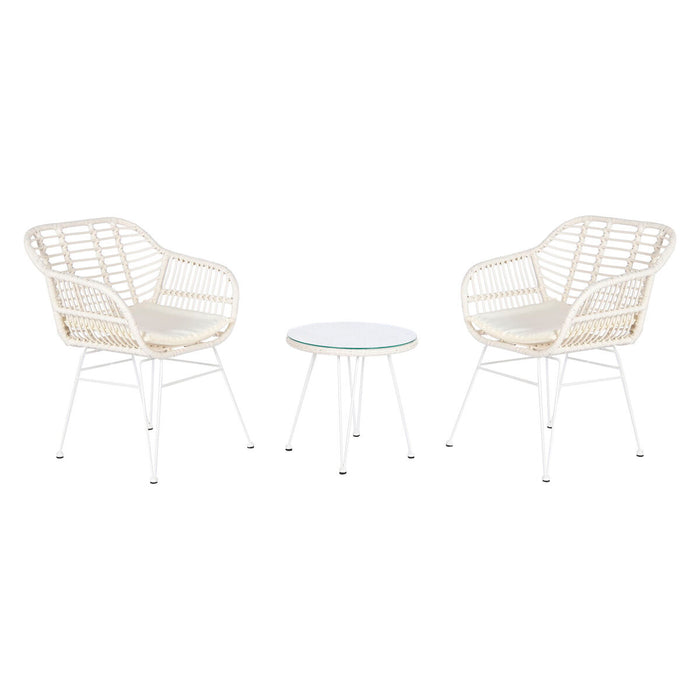Conjunto de Mesa con 2 Sillas DKD Home Decor 56 x 57,5 x 82 cm