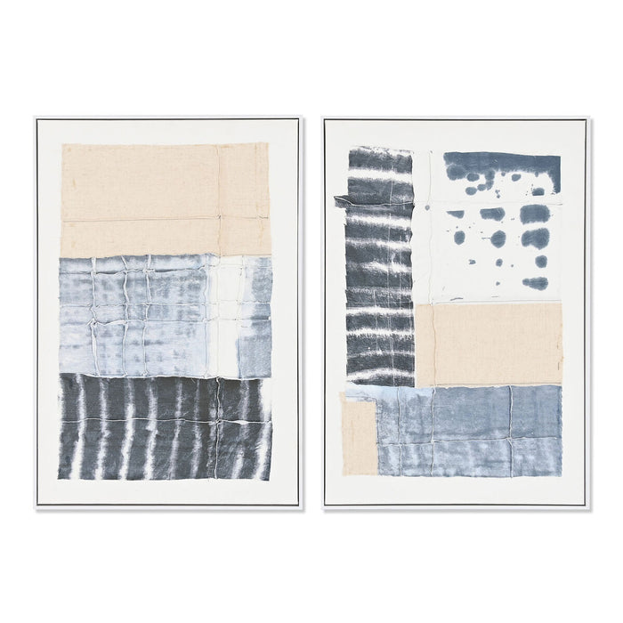 Toile DKD Home Decor Pin polystyrène Toile 60 x 3,2 x 90 cm 60 x 4,5 x 90 cm
