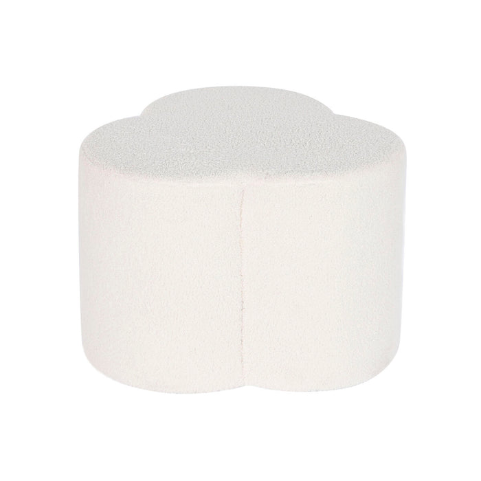 Reposapiés DKD Home Decor Blanco 53 x 53 x 40 cm